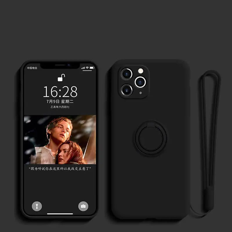 Sleek Silicone Grip Case - iPhone Compatible