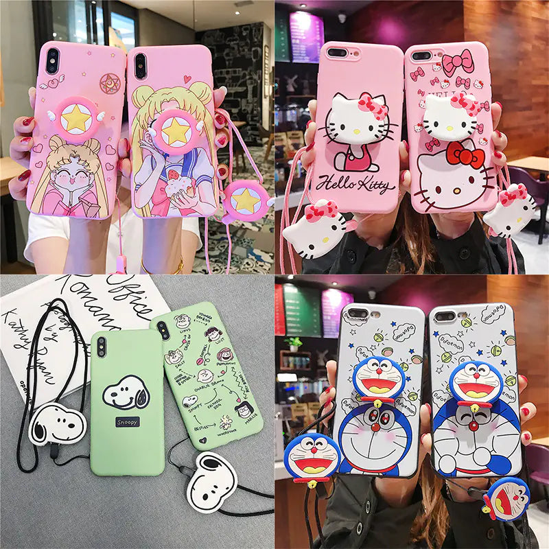 Chic Snoopy Case with Stand