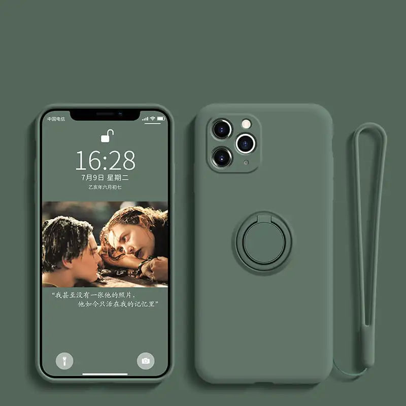 Sleek Silicone Grip Case - iPhone Compatible