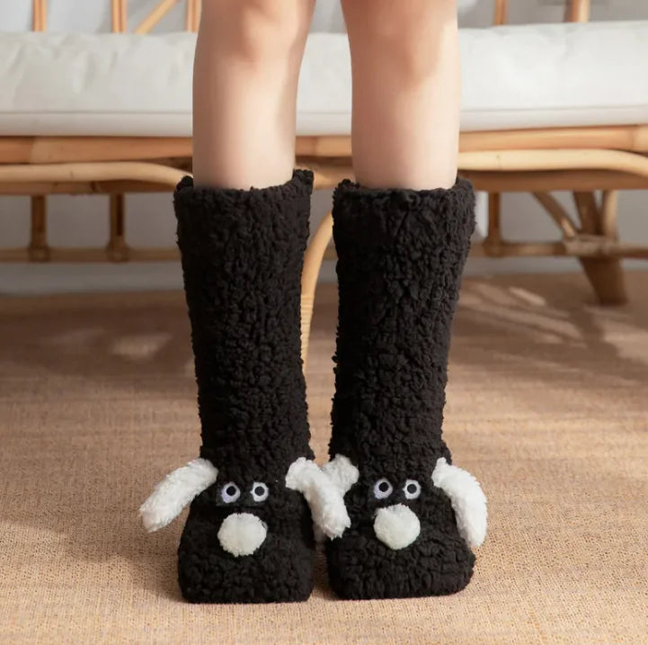 Cozy Canine Plush Socks