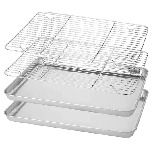 Versatile Stainless Baking Tray