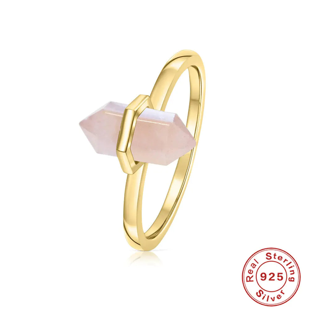 S925 Sterling Silver Luxury Diamond Crystal Ring