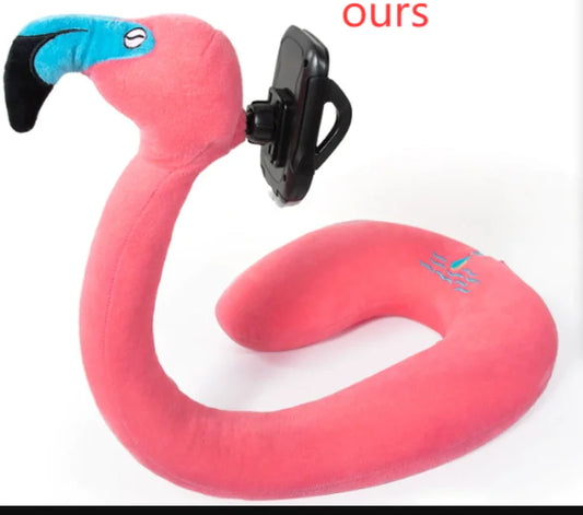 U-Shape Neck Pillow & Mobile Holder