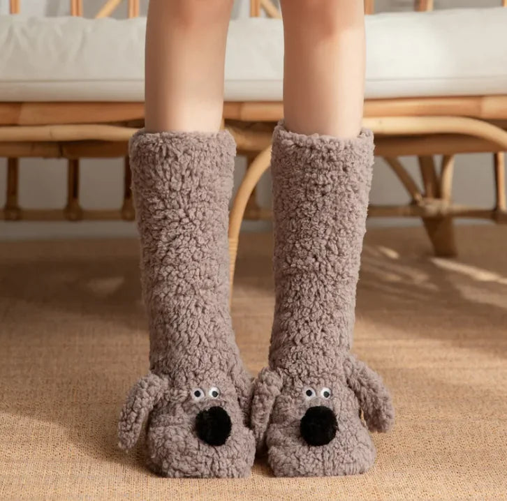 Cozy Canine Plush Socks