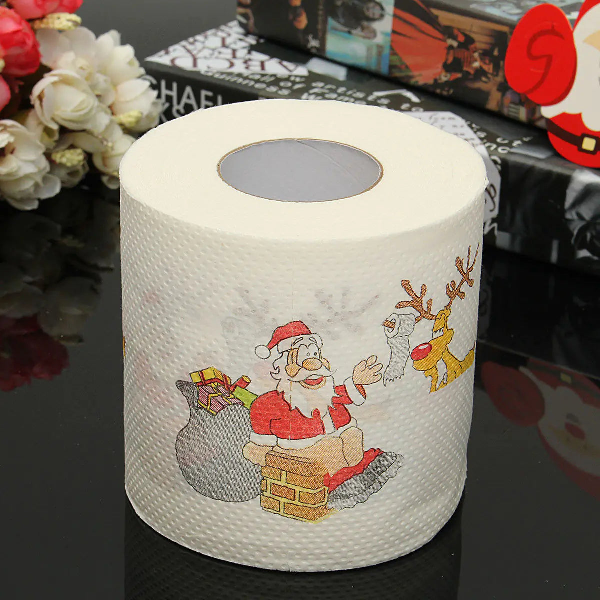 Festive Fun Christmas Bathroom Tissue