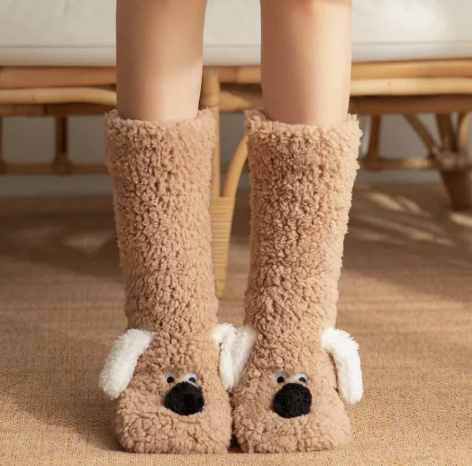Cozy Canine Plush Socks