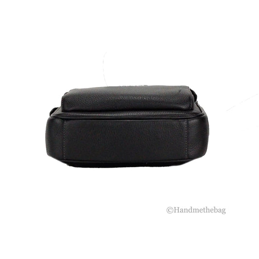 Coach Ethan Black Leather Sling Pack Shoulder Bag