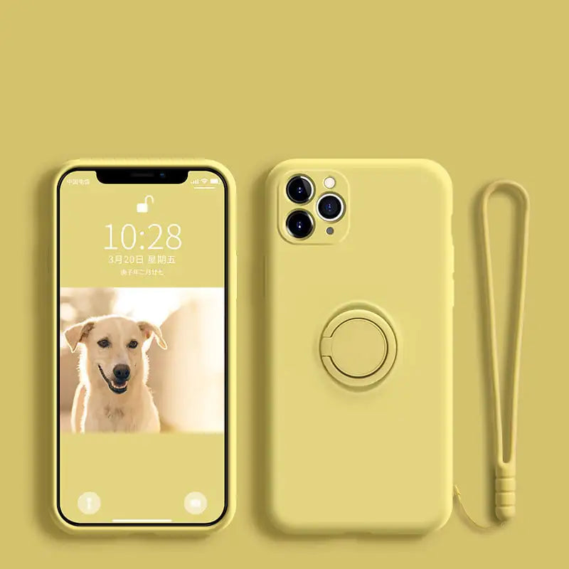 Sleek Silicone Grip Case - iPhone Compatible