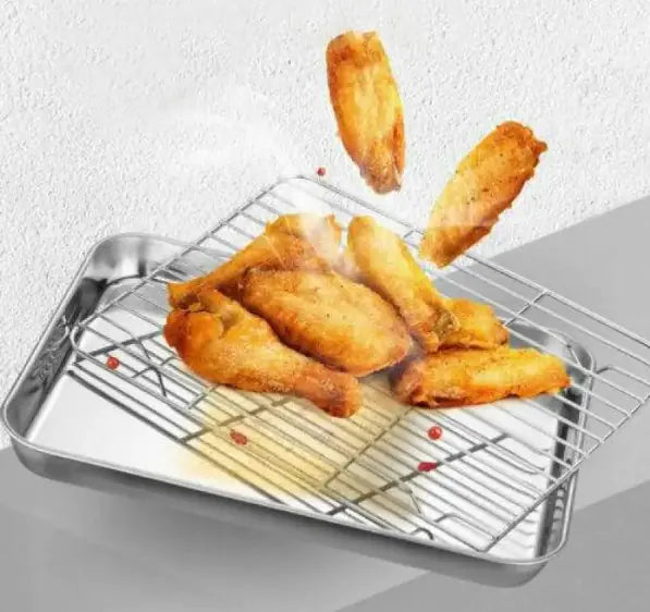 Versatile Stainless Baking Tray