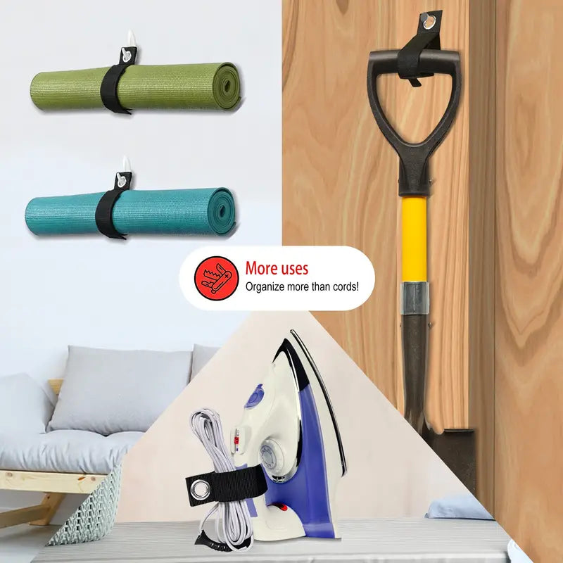 6-Pack Cord Organizer Straps